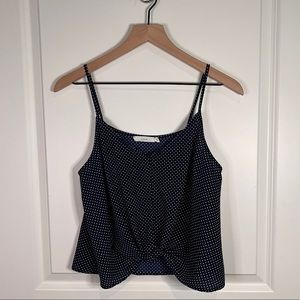 Lush Navy and White tank